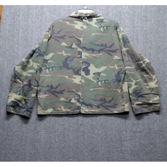 Vintage Game Winner Mens Large Hunting Jacket Wodland CamouCamouflageflage - Picture 6 of 8